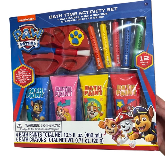Paw Patrol Toys Paw Patrol Bath Time Activity Set New Paints